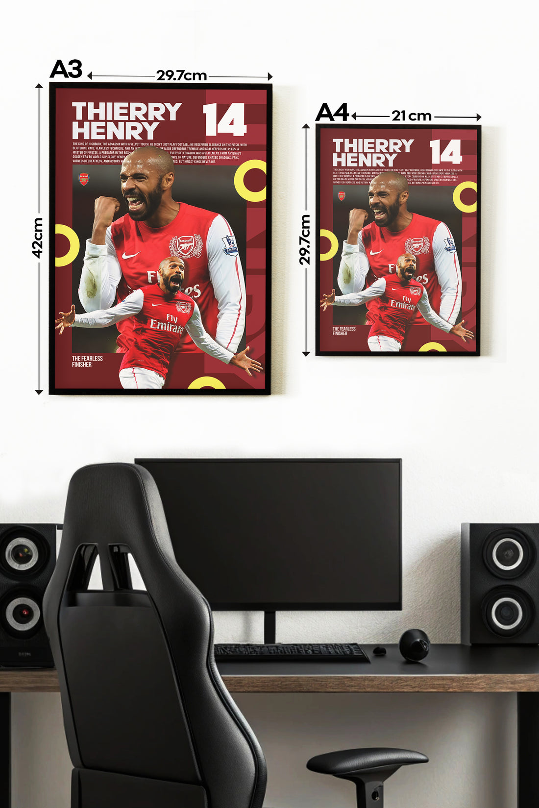 THIERRY HENRY | FOOTBALL FEVER #2 | FOOTBALL POSTERS