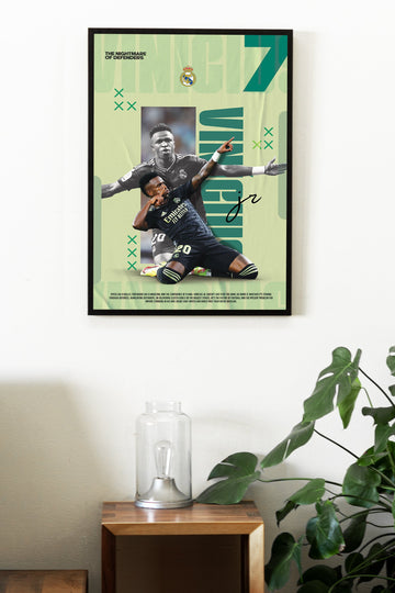 VINÍCIUS JR. | FOOTBALL FEVER #10 | FOOTBALL POSTERS