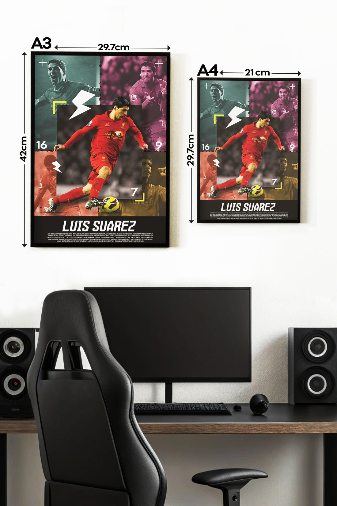 LUIS SUÁREZ | FOOTBALL FEVER #11 | FOOTBALL POSTERS