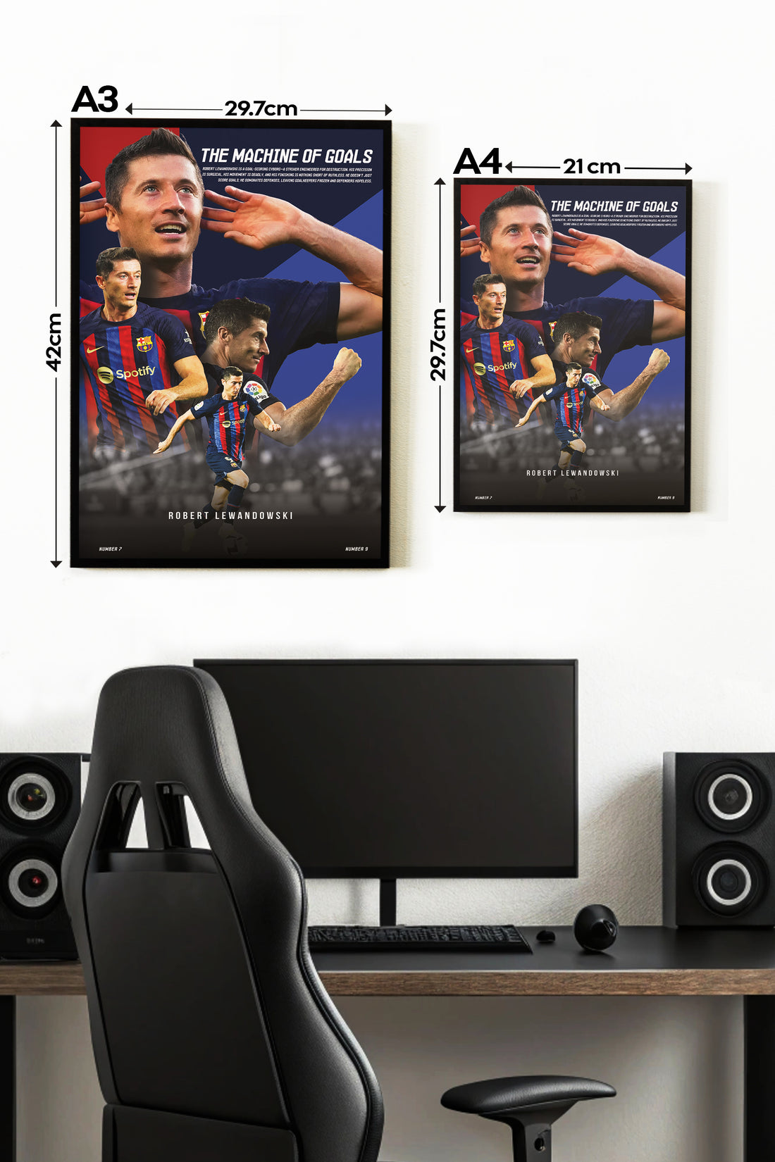 ROBERT LEWANDOWSKI | FOOTBALL FEVER #14 | FOOTBALL POSTERS