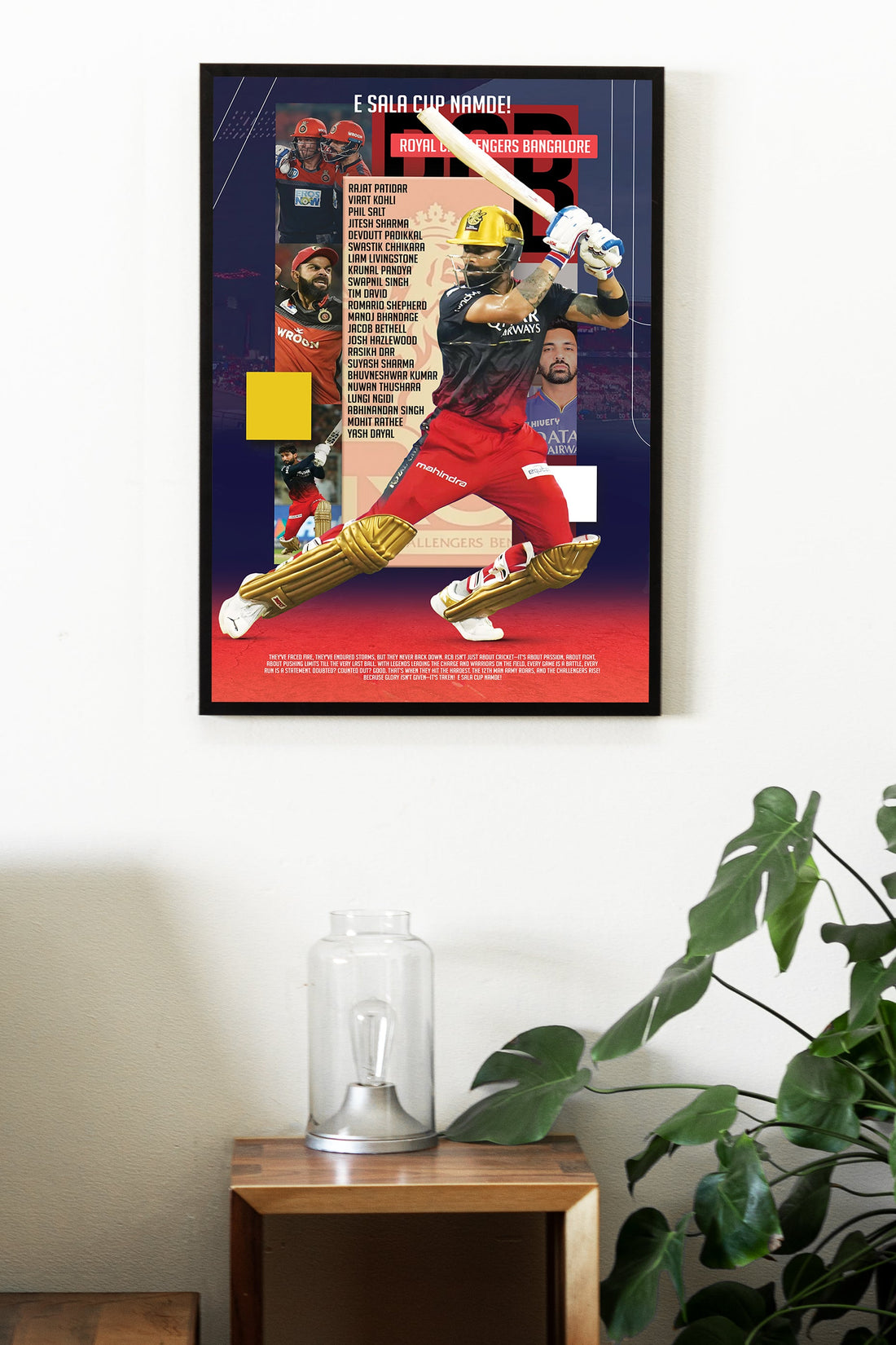 RCB | IPL #28 | CRICKET POSTERS