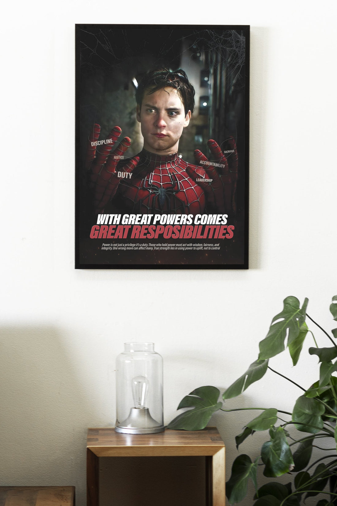 SPIDERMAN | MOTIVATION #21 | MOTIVATIONAL POSTERS