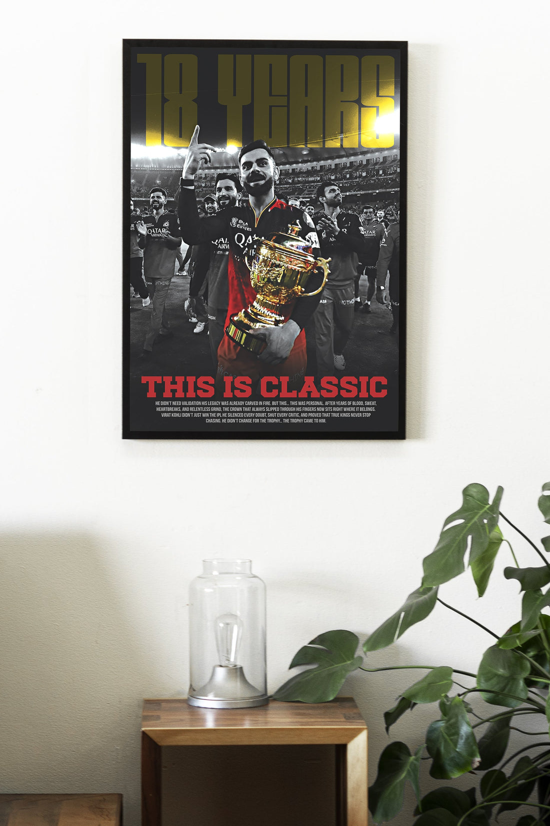 18 YEARS | RCB #1 | RCB POSTERS